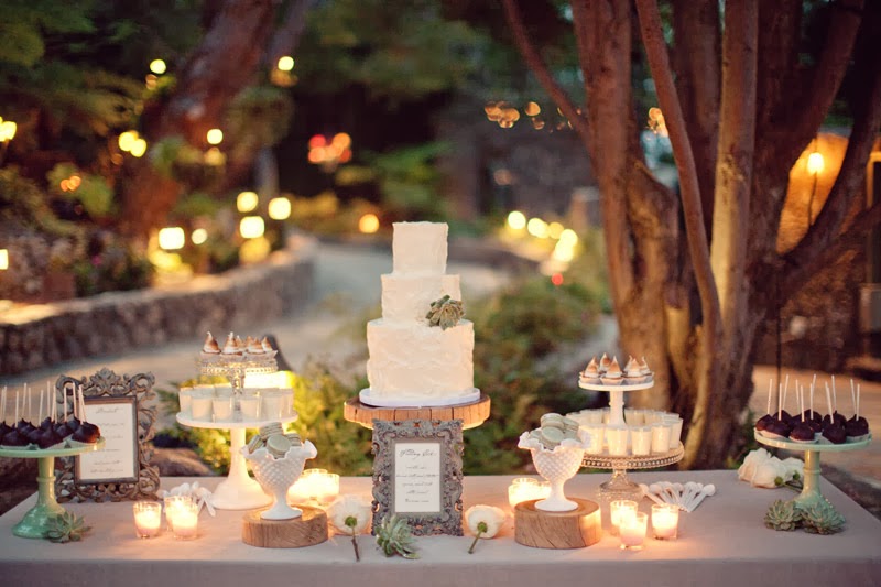 casamento rústico decoração mesa do bolo