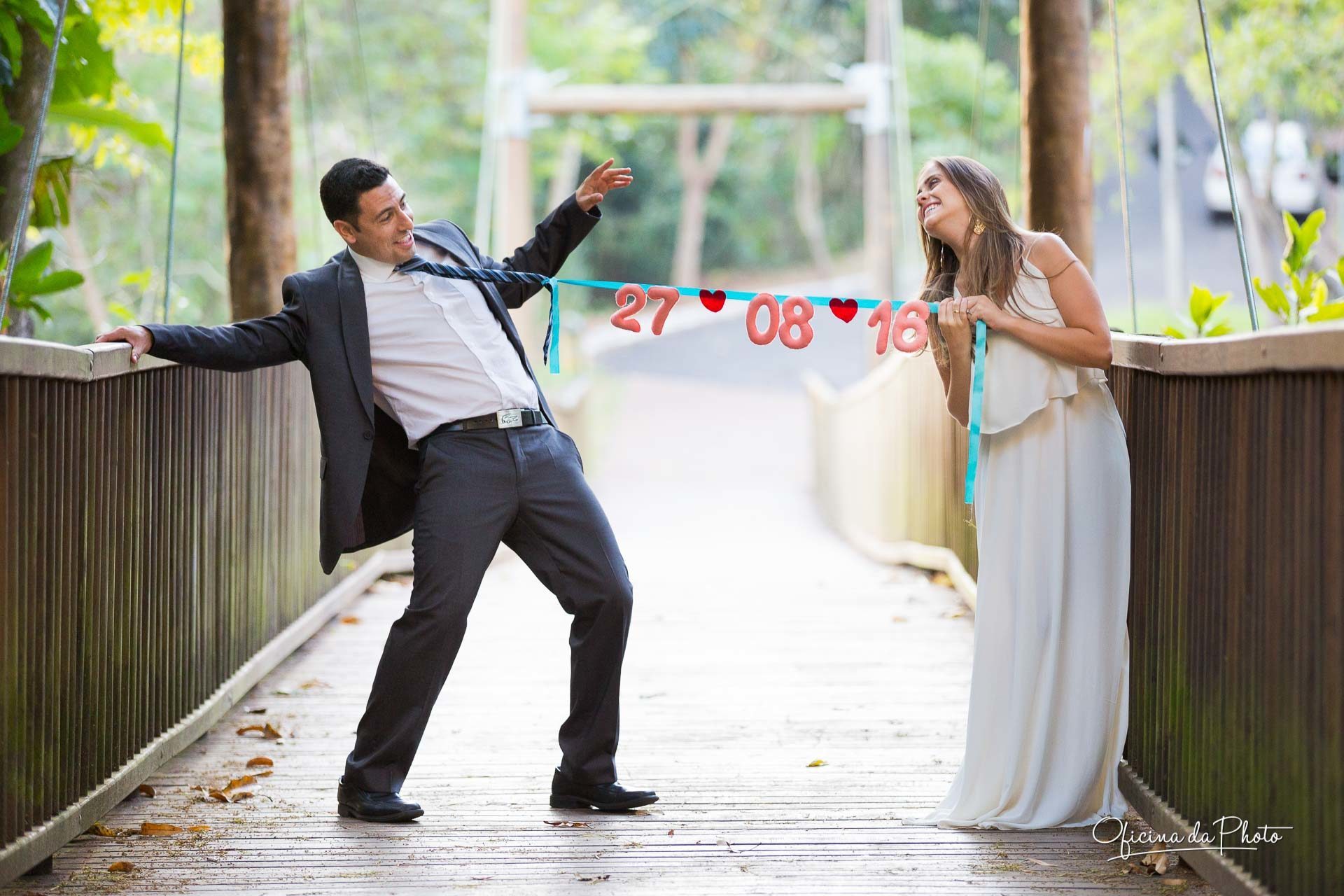 foto criativa para o pré-wedding